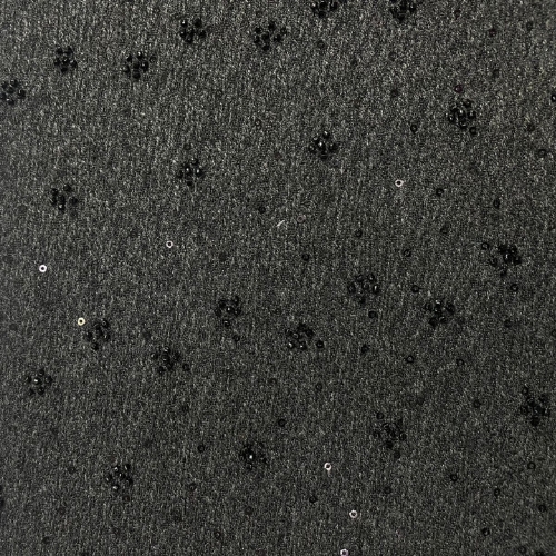 Luxury Tweed (Cutdana All Over Grey)