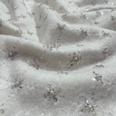 Luxury Tweed (Cutdana Lace White)