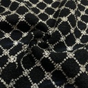 Luxury Tweed (Black Rhombus)