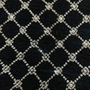 Luxury Tweed (Black Rhombus)