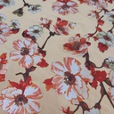 In Season Floral Print on 3D Net