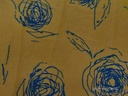 La La Land - Blue & Yellow (Crackle Crepe)