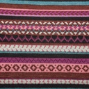 Tribal Stripes Print On Viscose Knitted Fabric