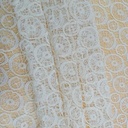 White Cotton lace Fabric#02