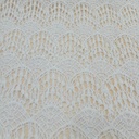 White Cotton Lace Fabric#10