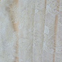 White Dyed Lace Fabric#08