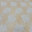 White Dyed Lace Fabric#09
