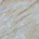 White Dyed Lace Fabric#14