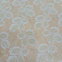 White Dyed Lace Fabric#16