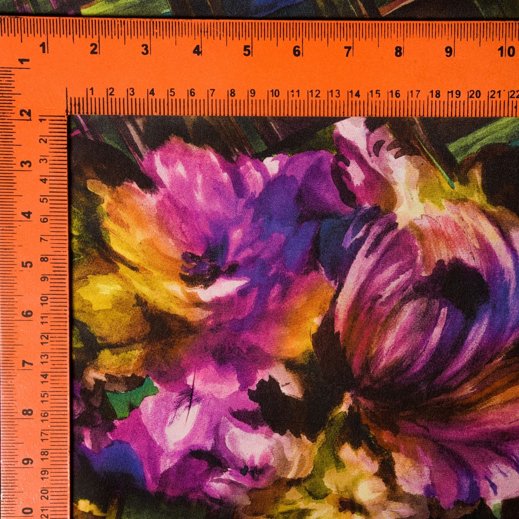 Print On Silk Crepe Fabric#07