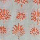 Block Print On Woven Fabric#4
