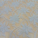 White Dyed Lace Fabric#
