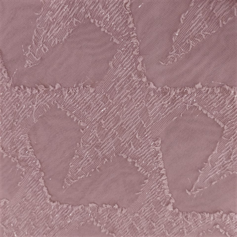Metallic Jacquard Georgette(Star) Dyed Fabric