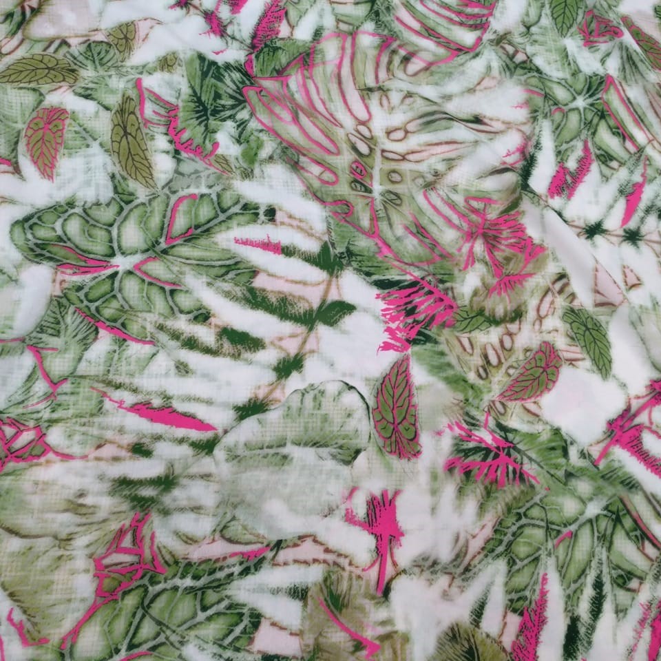 Print On Sumo Satin Fabric#15
