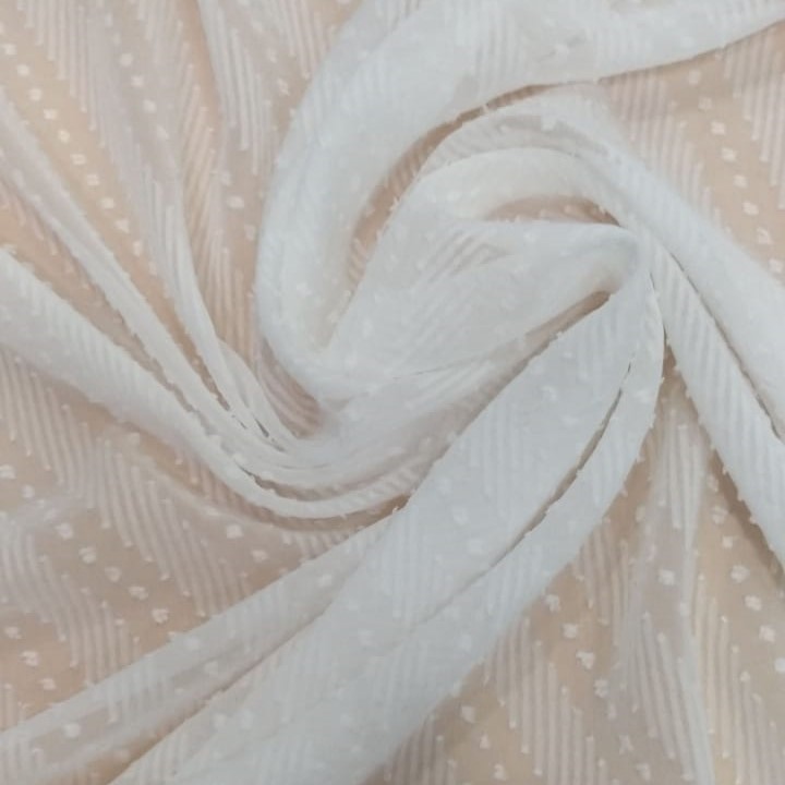 Clip Jacquard Dyed Fabric