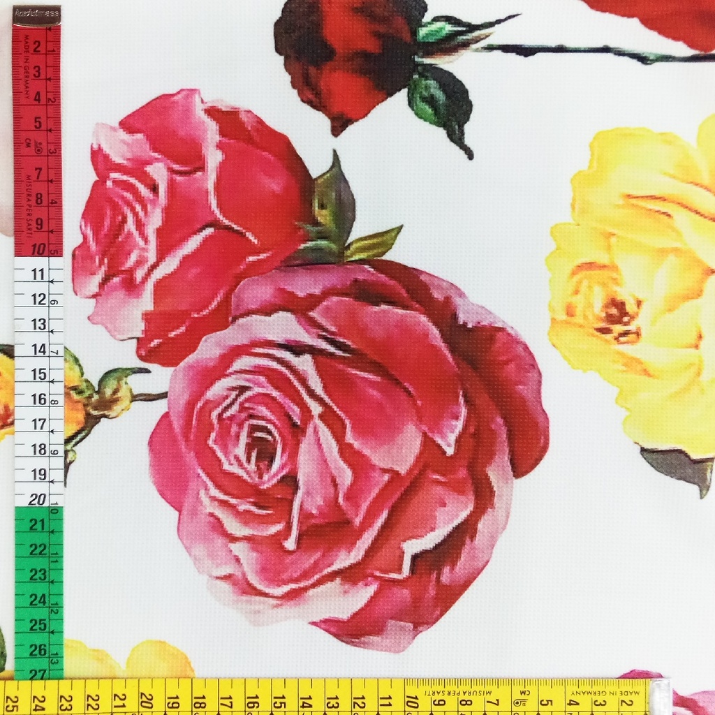 Air Flow Printed Dyed Fabric (Floral #2)