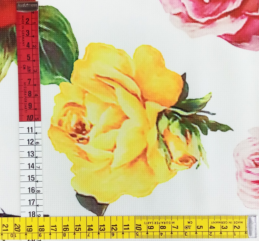 Air Flow Printed Dyed Fabric (Floral #2)