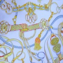 Print On Silky Satin Fabric#07