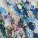 Landscape Print On Dutchess Satin