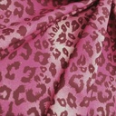 Pink Cheetah Print On Micro Waffle