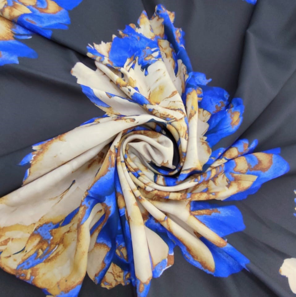 Print On Dutchess Satin Fabric