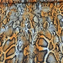 Snake Print On Micro Waffle