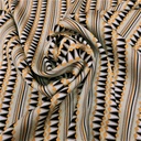 Print On Twill Satin Fabric #18