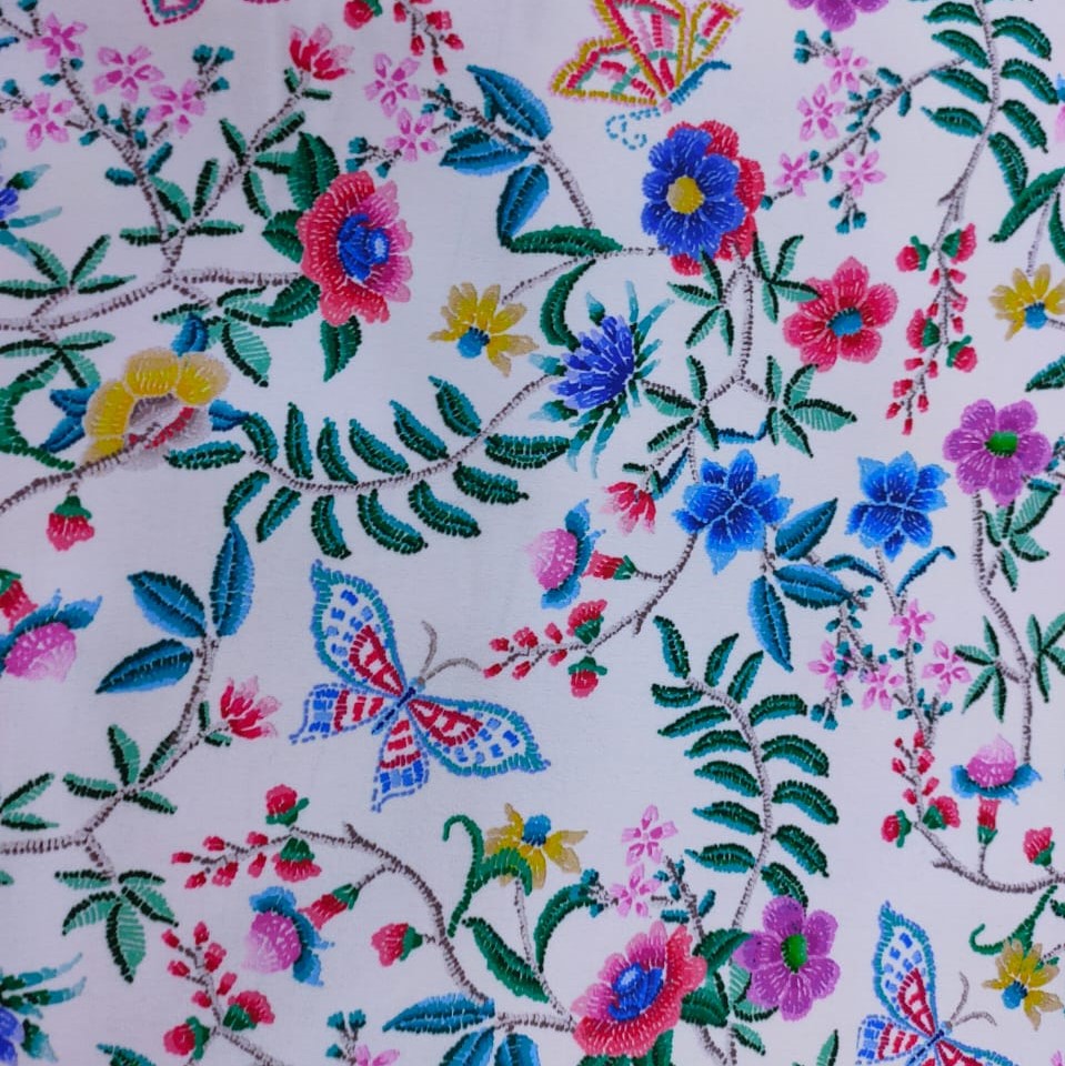 Print On Sumo Satin Fabric#04