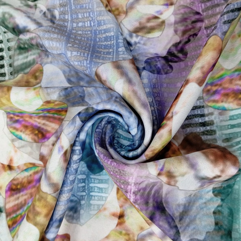 Print On Sumo Satin Fabric#04