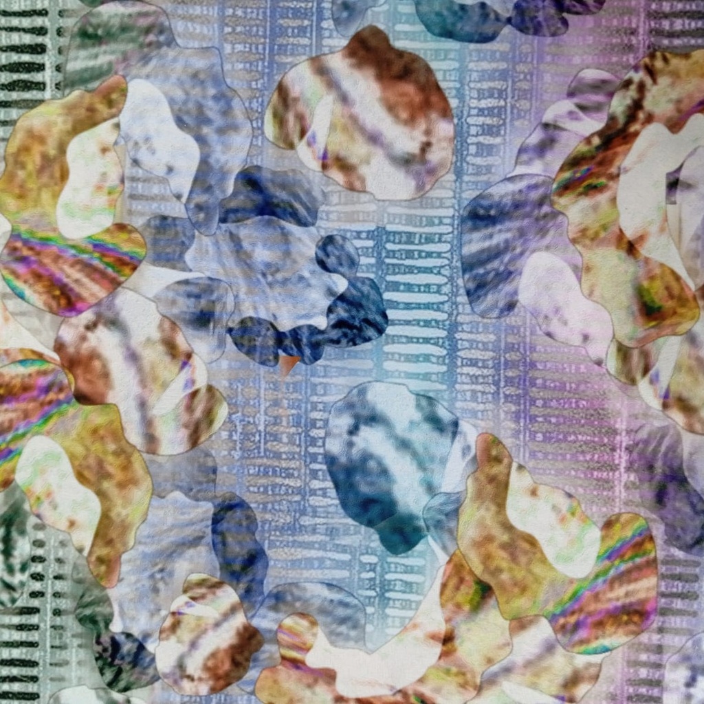 Print On Sumo Satin Fabric#04