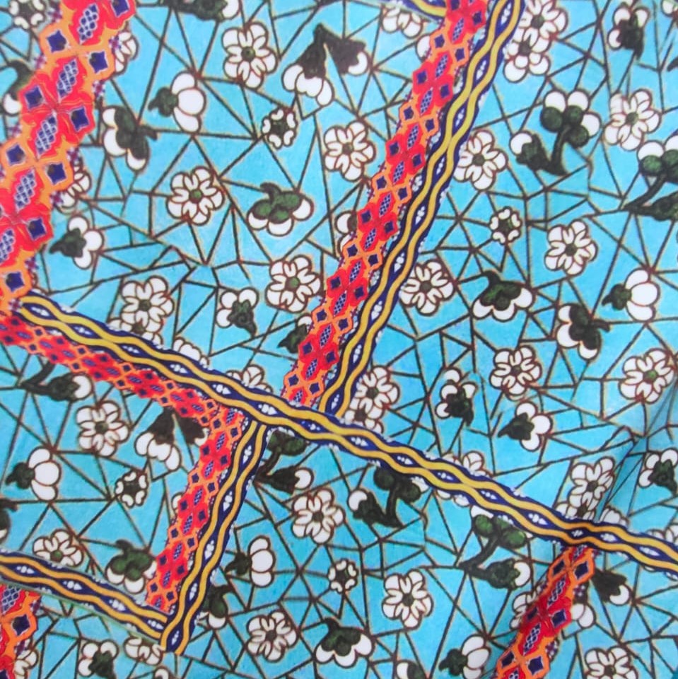 Print On Crepe Georgette Lycra