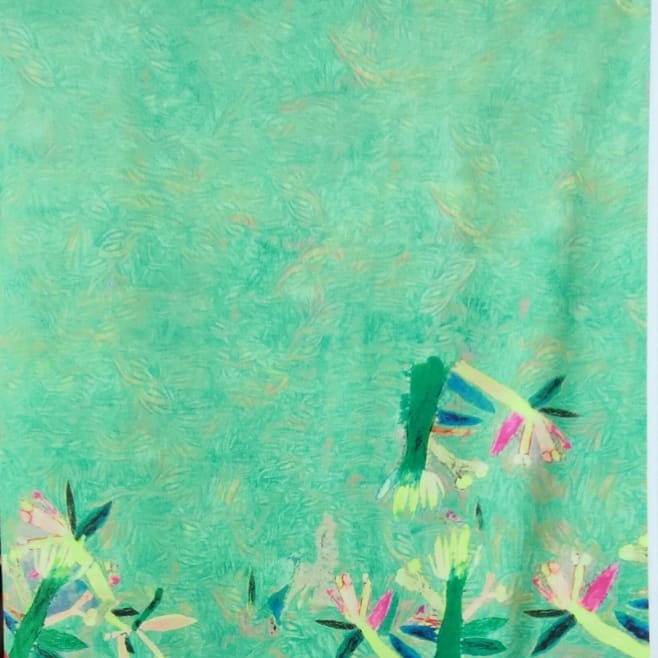 Print On Crepe Georgette Lycra #03