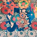 Print On Crepe Georgette Lycra #05