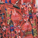 Print On Crepe Georgette Lycra #06