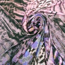 Print On Silky Satin Fabric#32
