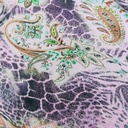 Print On Silky Satin Fabric#28