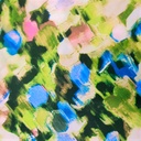 Print On Silky Satin Fabric#29