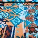 Print On Silky Satin Fabric#33