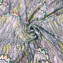 Print On Silky Satin Fabric#35