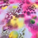 Print On Silky Satin Fabric#37