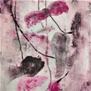 The WaterBrush Effect (Pink) Print On Snake Crepe Fabric