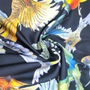 Print On Silky Satin Fabric#49