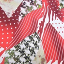 Print On Silky Satin Fabric#65