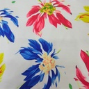 Print On Silky Satin Fabric#66