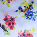 Print On Silky Satin Fabric#95