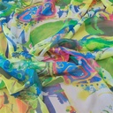 Print On Poly Flat Chiffon Woven Fabric#06