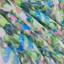Print On Poly Flat Chiffon Woven Fabric#09