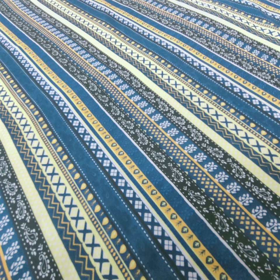 Print On Poly Flat Chiffon Woven Fabric#22