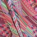 Print On Poly Flat Chiffon Woven Fabric#28
