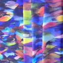 Print On Poly Flat Chiffon Woven Fabric#41